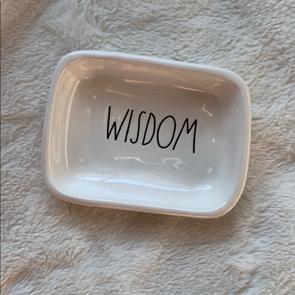 Rae Dunn Wisdom Jewelry Tray